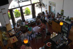 Open Studios - View of Sidewalk Cafe Lobby