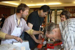 Scoops Adamczyk (Caltech) oversees tinkers and repairs