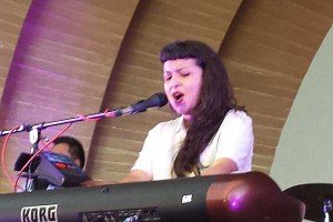 Irene Diaz at the Levitt Pavilion