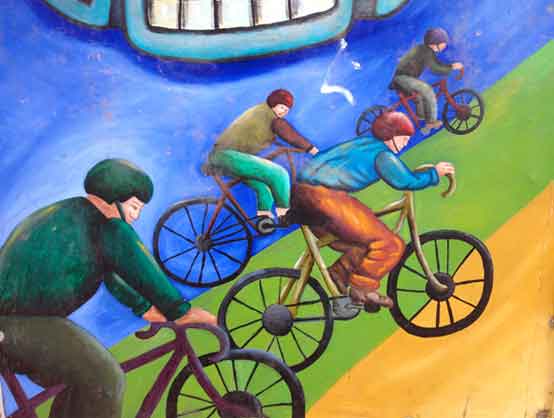 Bikers Mural