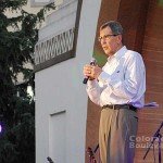Mayor of Pasadena, Bill Bogaard @ the Levitt Pavilion - Saturday, August 23, 2014