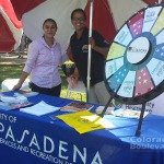 City of Pasadena Human Services and Recreation Dept. booth @ SGV Pride -2014