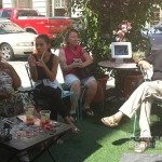 Greg and Peggy Gunther @ Shakespeare in the Parklets - Colorado Boulevard, 2014