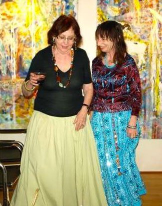 (L-R) Susan Dobay with Kathabela Wilson