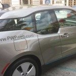 Pasadena Water and Power (PWP) showcased their brand new BMW electric car for employees everyday work related errands.