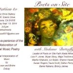 Poets n Site invitation to Susan Dobay's exhibit