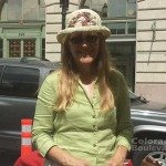 Sylvia Holmes @ Shakespeare in the Parklets - Colorado Boulevard, 2014