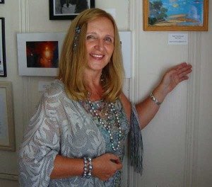 Maja Trochimczyk at her 2011 Scenic Gallery exhibit.