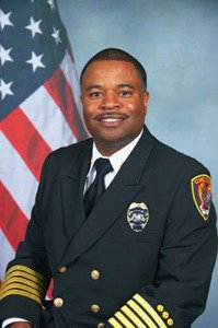Pasadena New Fire Chief Bertral Washington (Photo - clarkcountynv.gov).