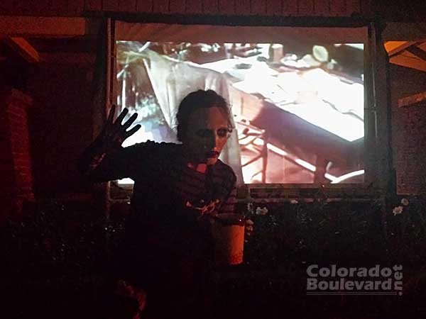 Virginia getting ready for the little goblins