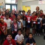 Dr. Zanaida Robles with Kids in Concert.