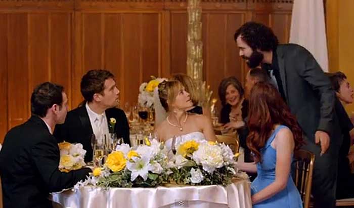 Adam Levine Crashes weddings