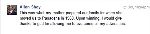 Allen Shay - Election Eve.