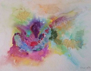 Dream Cosmos - Acrylic painting by Elva Lauter