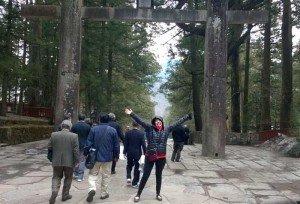 Nan Rae at one of her travels