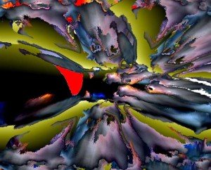 Fantasmic painting by Alex Nodopaka.