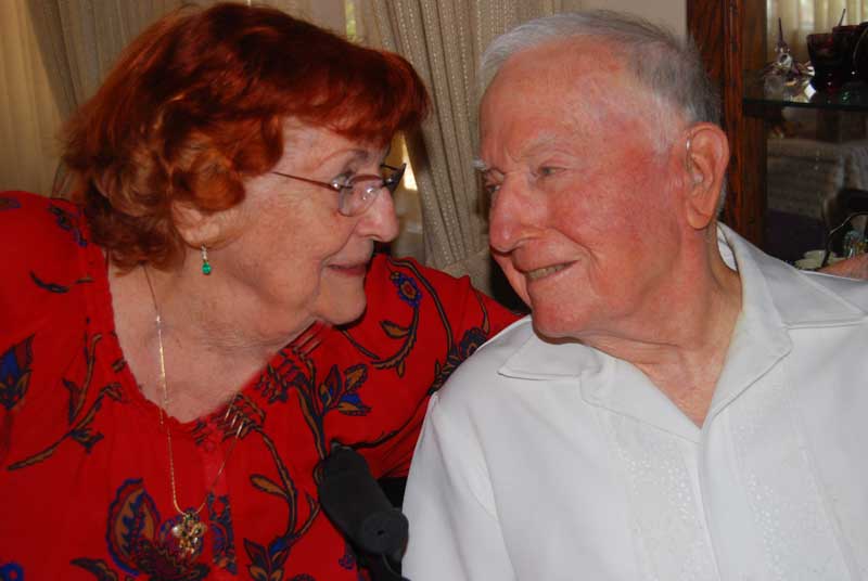 Keith Van Vliet and wife Eileen (Photo - Junnie Starshine).