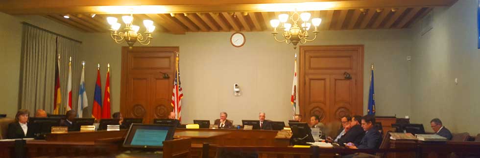 Pasadena City Council meeting, May 9, 2016 (Photo -©ColoradoBlvd.net).
