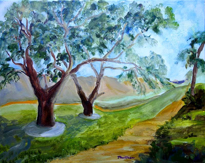 Busch Gardens Oaks by Jennifer Bentson.